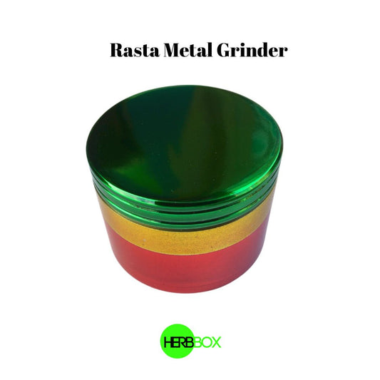Herbbox - Metal Rasta Crusher/Grinder ( 4 Part )