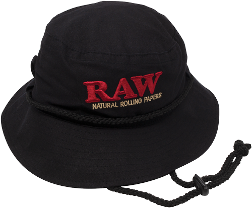 Raw Smokerman Bucket Hat Black/Camo