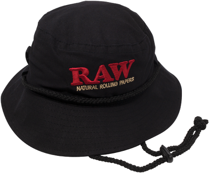 Raw Smokerman Bucket Hat Black/Camo
