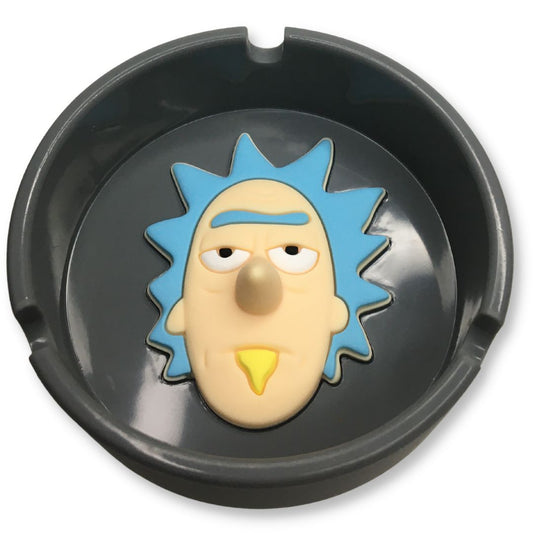 Rickity Rick Silicone Ashtray - Grey