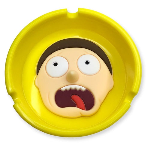 Morty Silicone Ashtray - Yellow