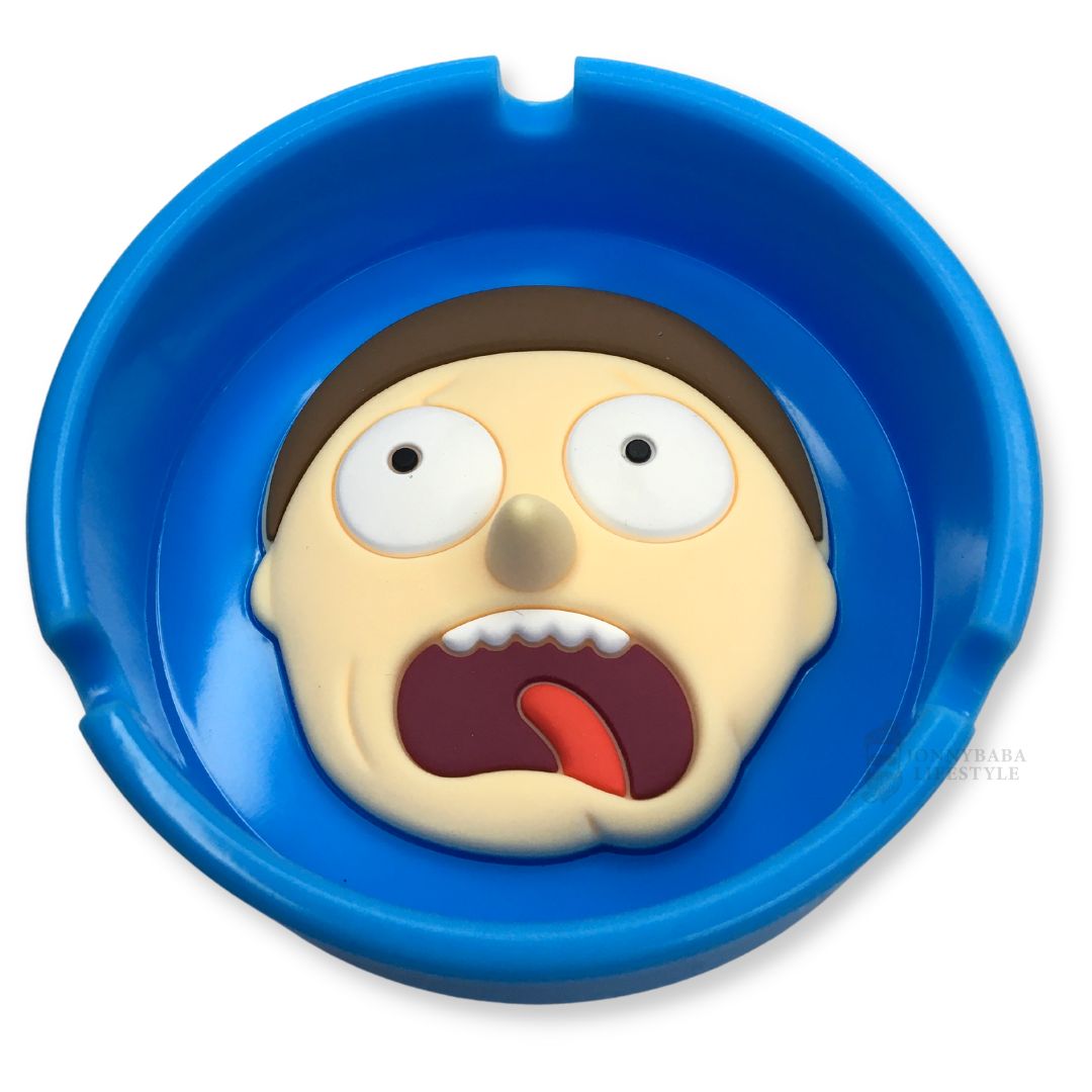 Morty Silicone Ashtray - Blue