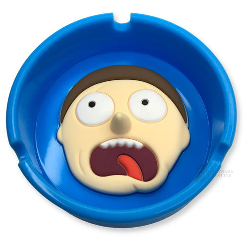 Morty Silicone Ashtray - Blue