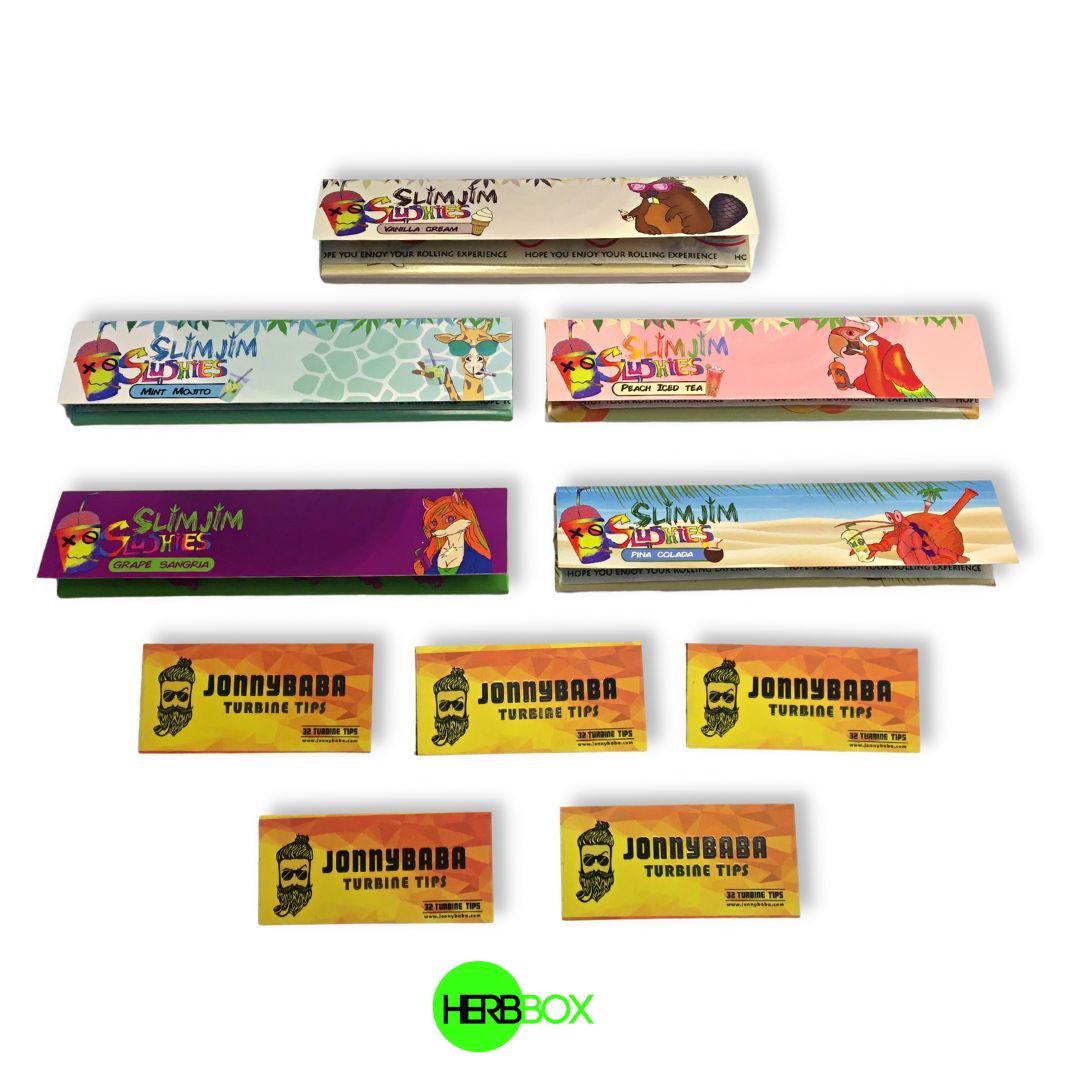 Slimjim Flavored Rolling Paper Combo ks 2.0