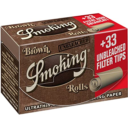 Smoking Brown 4M Roll with Tips