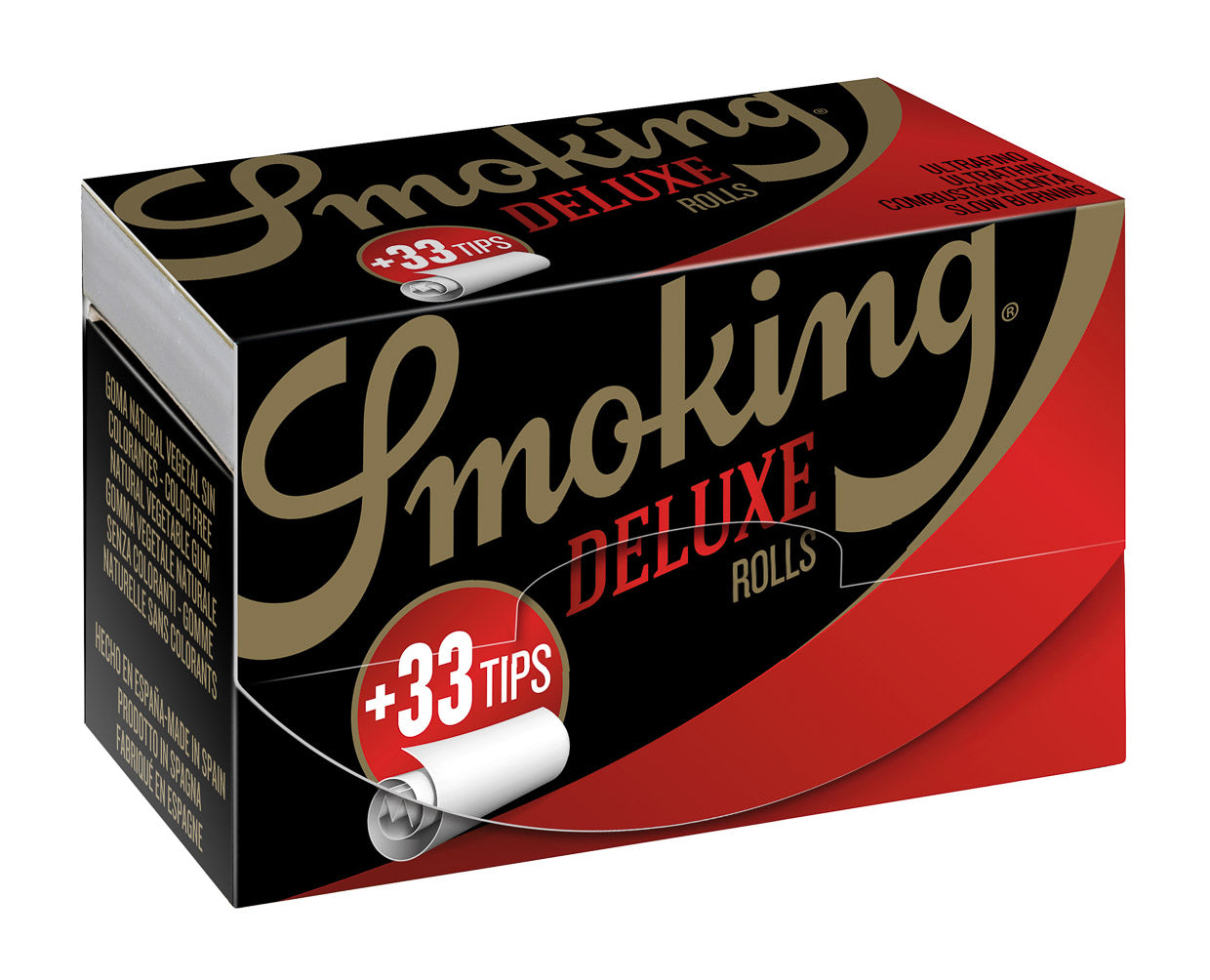 Smoking Deluxe 4M Roll + 33 Special Tips