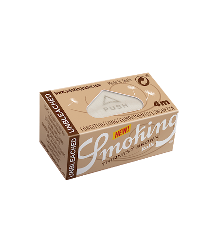 Smoking Thinnest Brown  Roll - 4 Meter