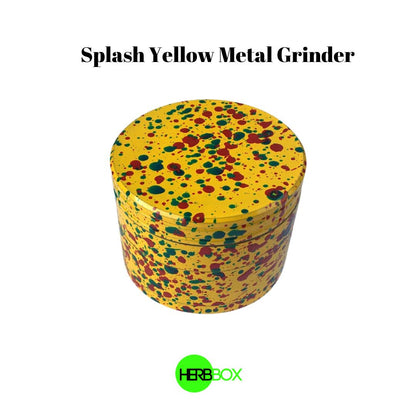 Splash Yellow -  Metal Crusher/Grinder ( 4 Part )